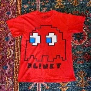 Blinky Pac-Man Red Tshirt Size Small